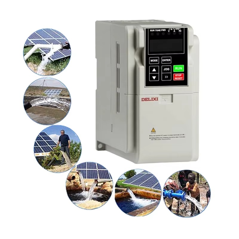 Solar Pump Inverter 2.2Kw - High Efficiency 5.5kw Solar VFD Pump
