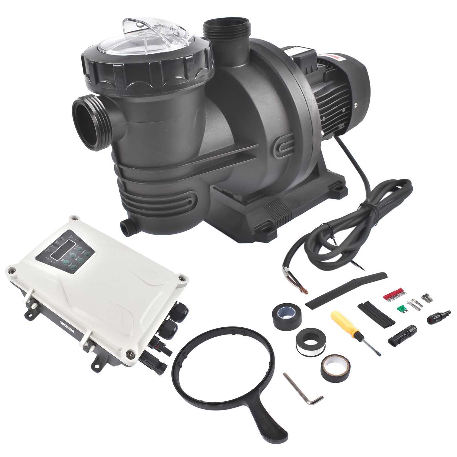 AP02 500W Solar Pump kit Ingro - огляд і ціна Solar Pool Pump 48V Dc