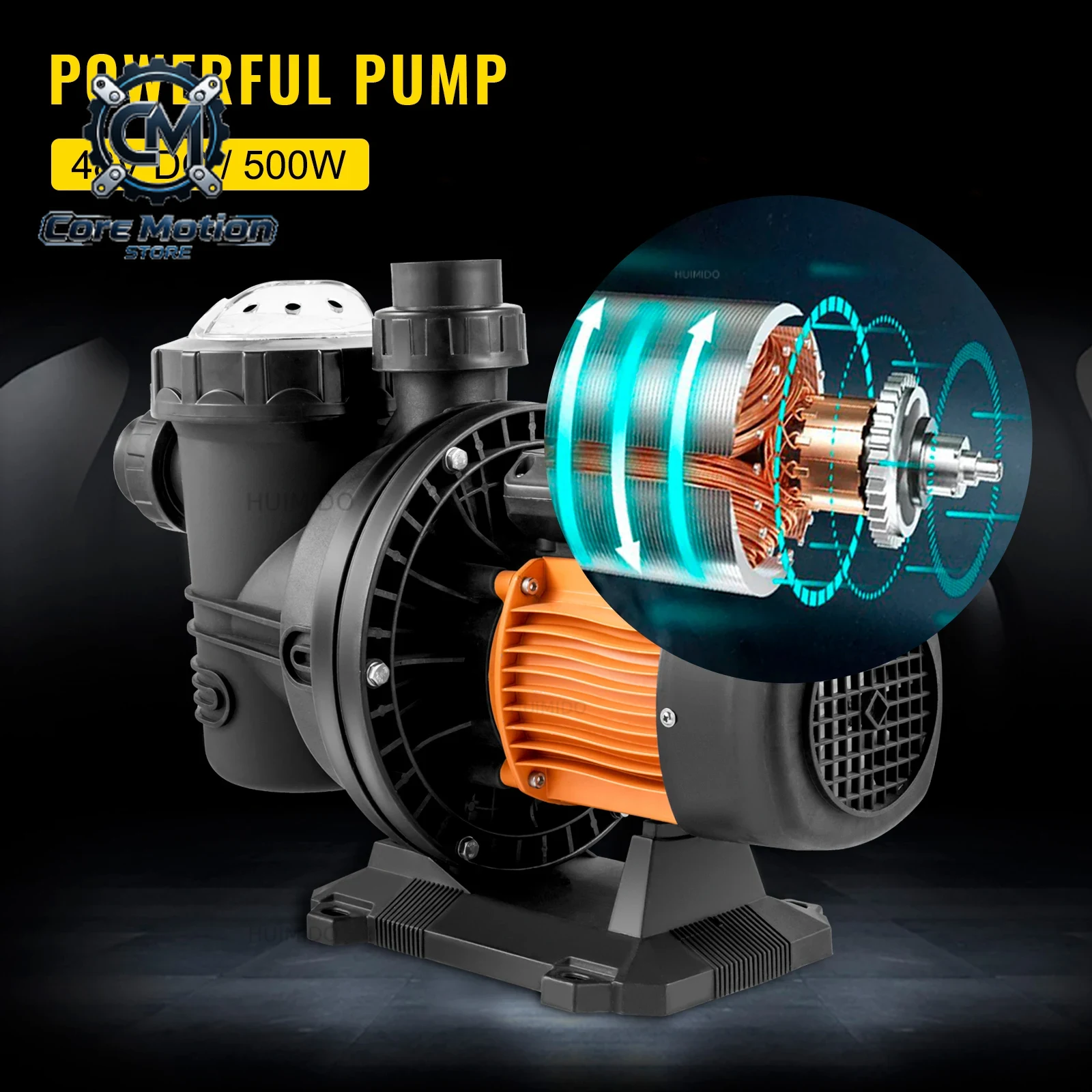 VEVOR Pool Pump Swimming Pool  - огляд і ціна Solar Pool Pump 48V Dc