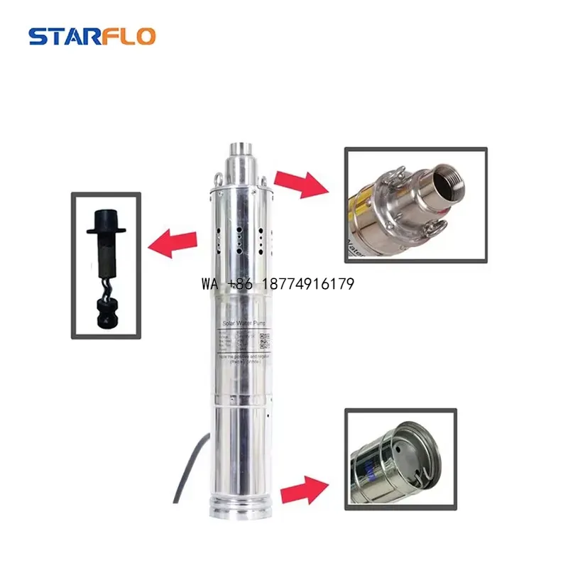 wmwmnu 12V/18V Solar Photovolt - огляд і ціна Solar Irrigation Pump 12V