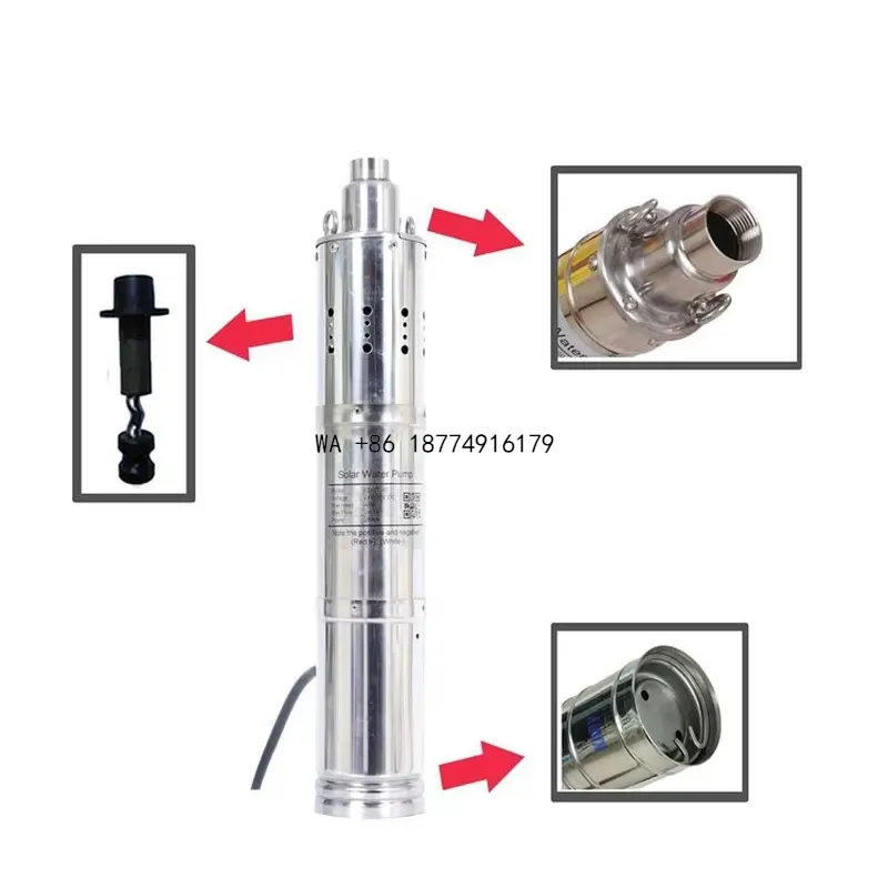 wmwmnu 12V/18V Solar Photovolt - огляд і ціна Solar Irrigation Pump 12V