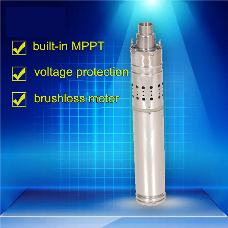 3 inches 24v 36v DC brushless  - огляд і ціна Solar Water Pump 1Hp Dc