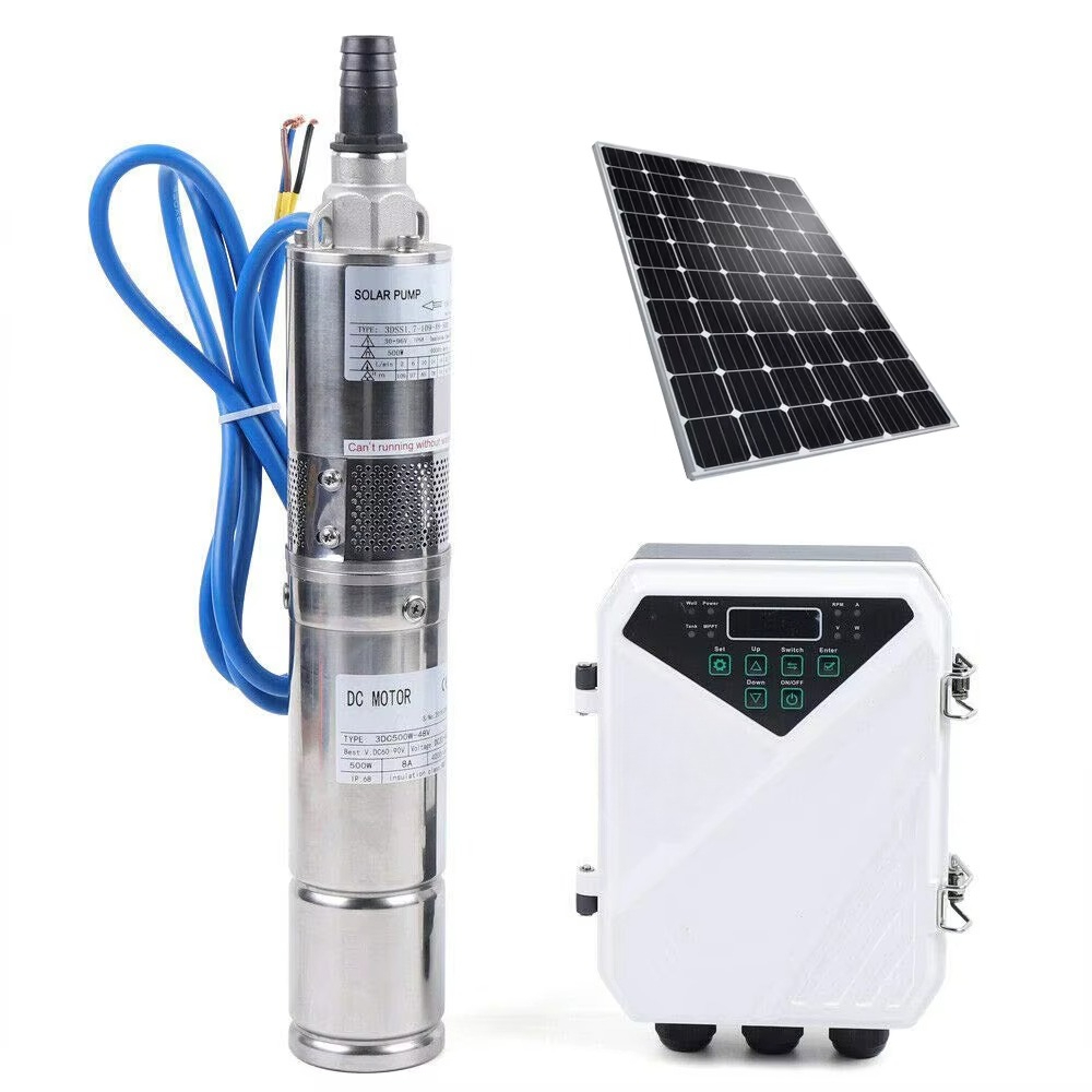 Dc High Pressure 48v 120m Deep - огляд і ціна Solar Water Pump 48V Submersible