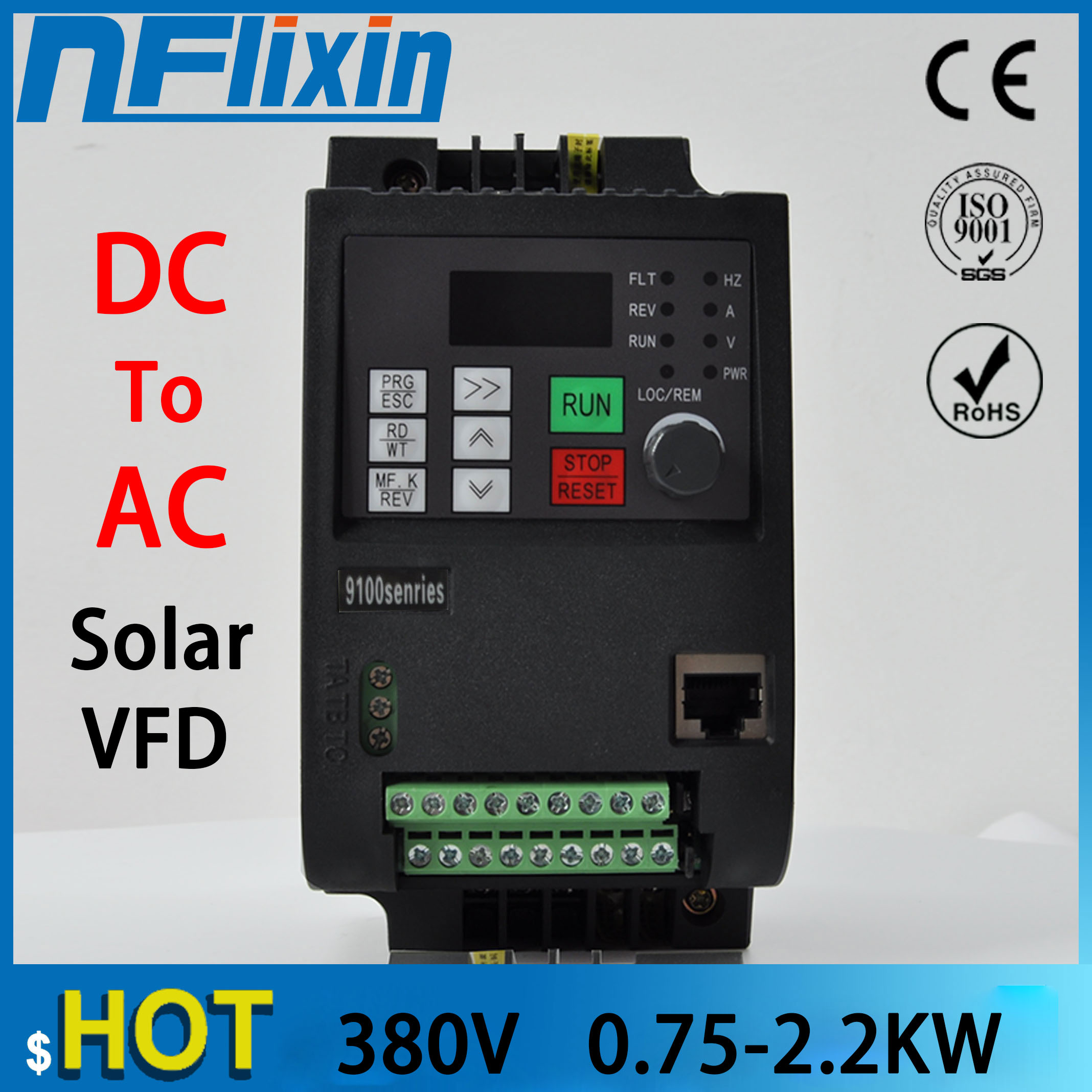 PV Solar Inverter DC to AC Thr - огляд і ціна Solar Pump Inverter 2.2Kw