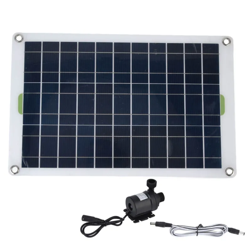 50W 12V Solar Panel Water Pump - огляд і ціна Solar Irrigation Pump 12V