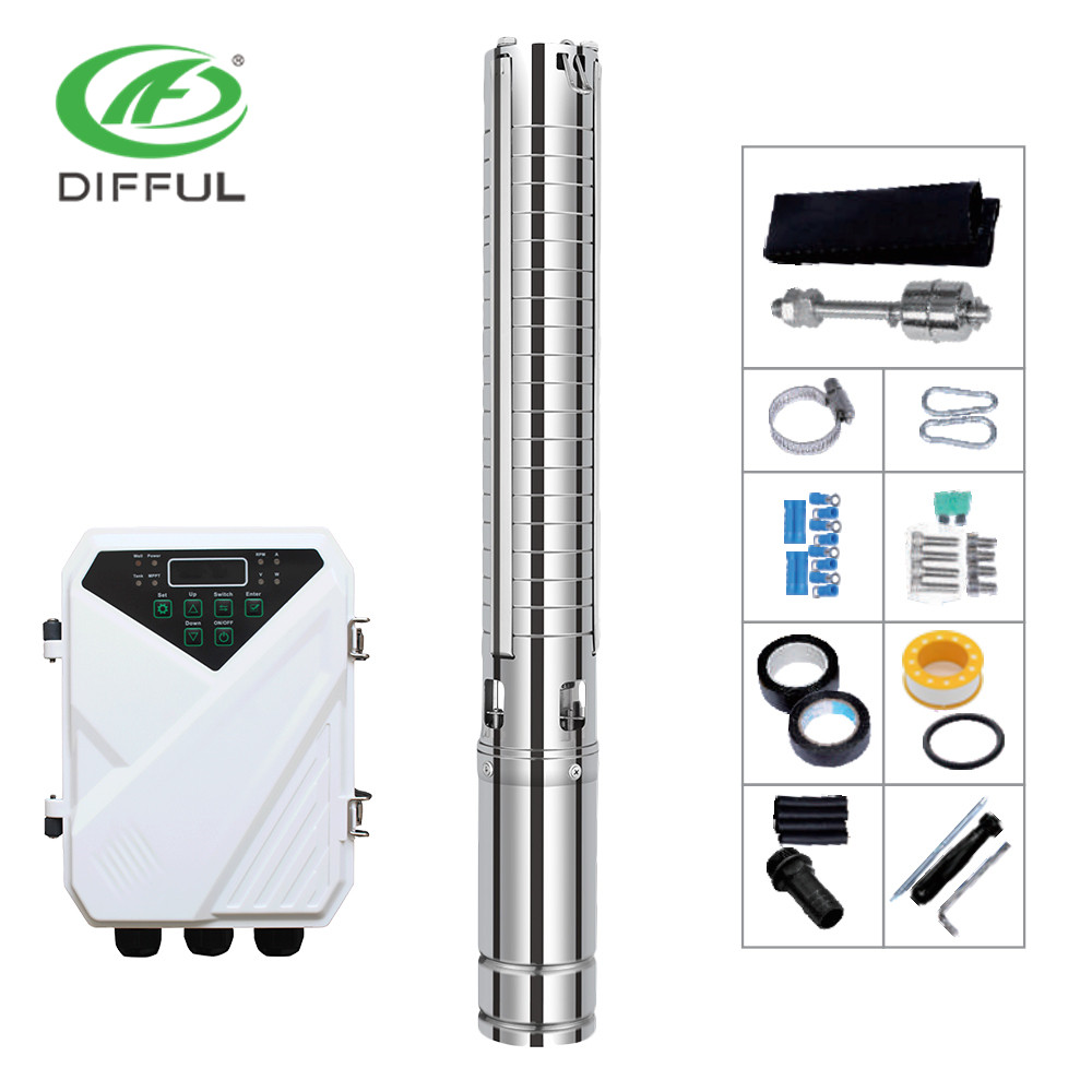 1hp Solar Water Pump Dc Solar  - огляд і ціна Solar Water Pump 1Hp Dc