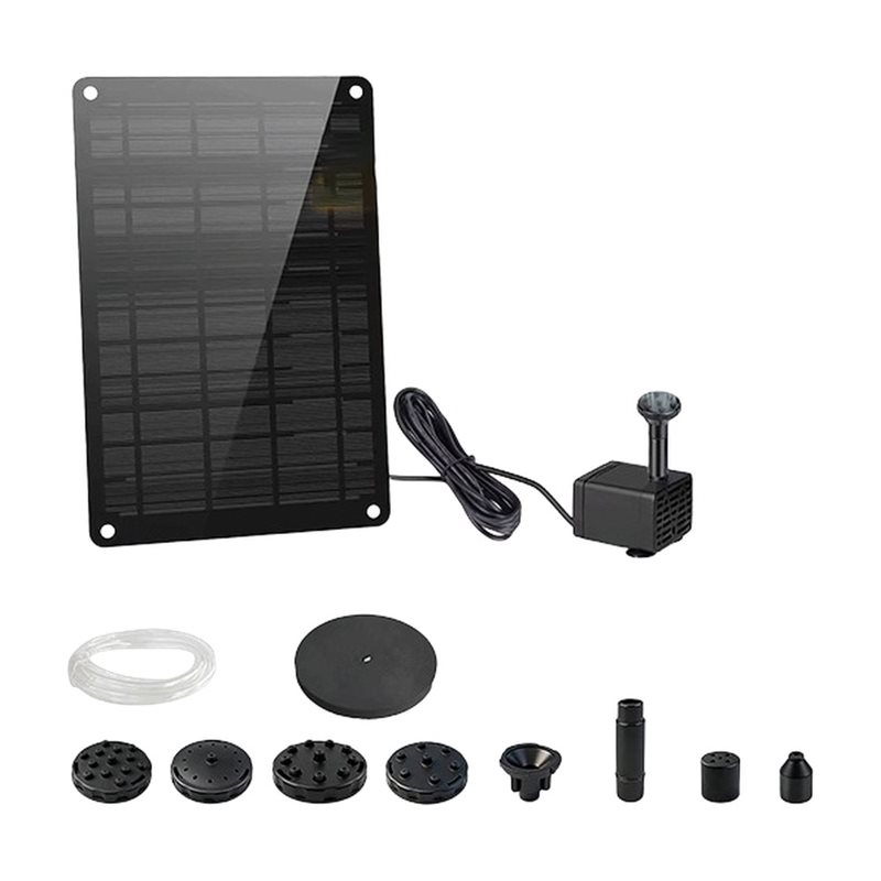 ABAE-Solar Panel Powered 9W Wa - огляд і ціна Solar Powered Water Pump Kit Complete