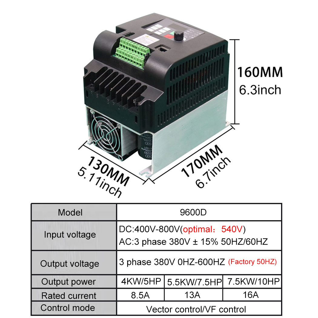 PV Solar Inverter DC to AC Thr - огляд і ціна Solar Pump Inverter 2.2Kw