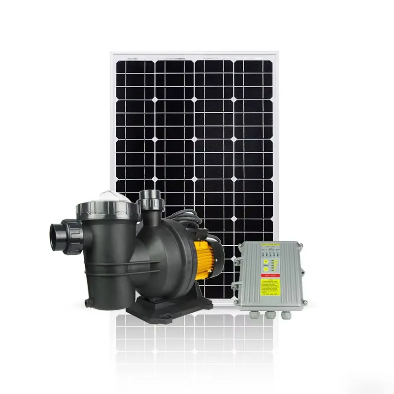48VDC 500W Brushless DC Solar  - огляд і ціна Solar Pool Pump 48V Dc
