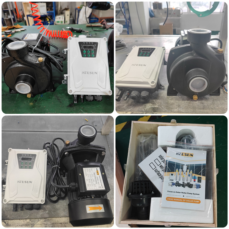 1HP Hybrid Dual Power Solar El - огляд і ціна Solar Water Pump 1Hp Dc