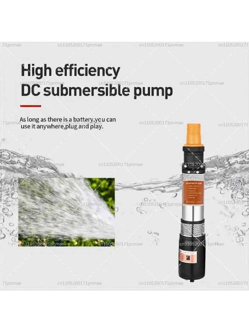 12V 24V 48V High Lift DC Screw - огляд і ціна Solar Water Pump 48V Submersible
