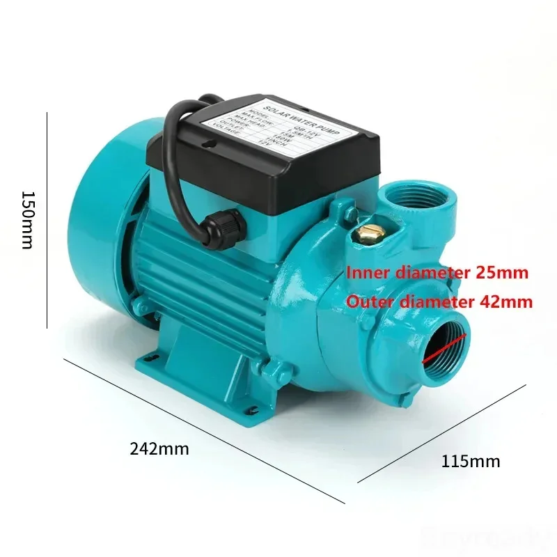 QB60 12V/24V/48V DC Water Pump - огляд і ціна Solar Water Pump 48V Submersible
