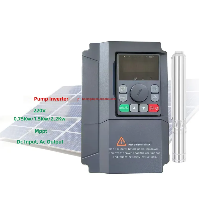 HL710 0.75KW 1.5KW 2.2KW 220V  - огляд і ціна Mppt Solar Pump Controller 1.5Kw