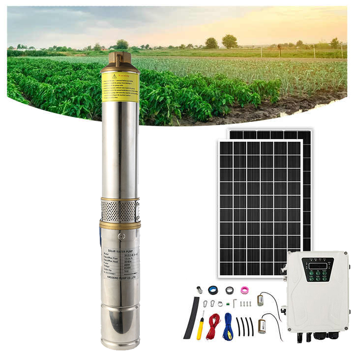 48v Dc Solar Powered Submersib - огляд і ціна Solar Powered Water Pump Kit Complete