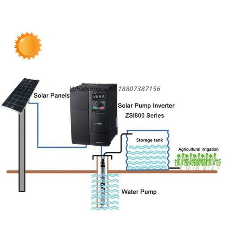 5.5kw Pumping System Inverter  - огляд і ціна Solar Pump Inverter 5.5Kw Three Phase
