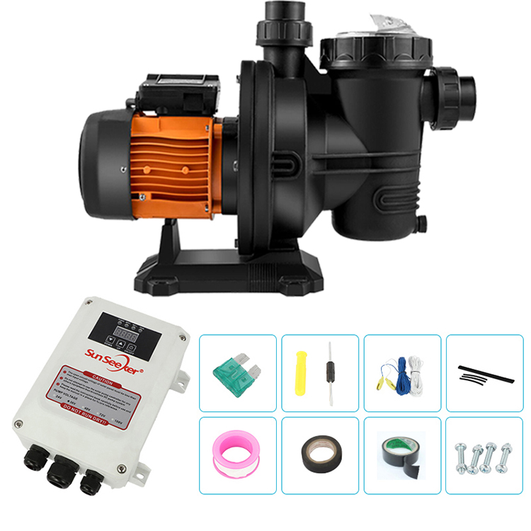 SUNSEEKER 48v DC 550W Solar Sw - огляд і ціна Solar Pool Pump 48V Dc