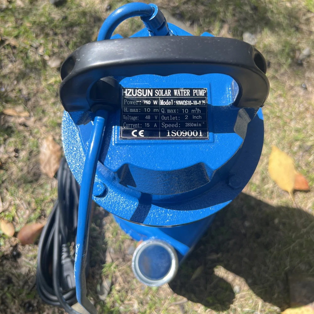 1HP Solar Powered Sump Pumps K - огляд і ціна Solar Water Pump 48V Submersible
