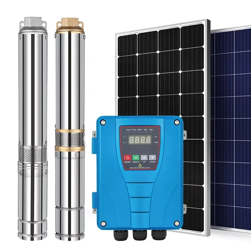 4 Inches 1HP 72V Large Flow Ra - огляд і ціна Solar Water Pump 1Hp Dc