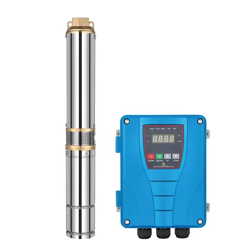 4 Inches 1HP 72V Large Flow Ra - огляд і ціна Solar Water Pump 1Hp Dc